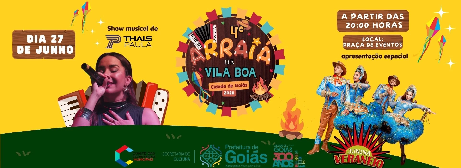 4º Arraiá de Vila Boa - Cidade de Goiás