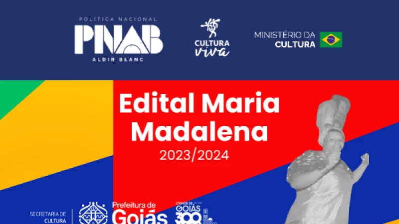 Edital Maria Madalena - Lei Aldir Blanc (Ciclo 1)
