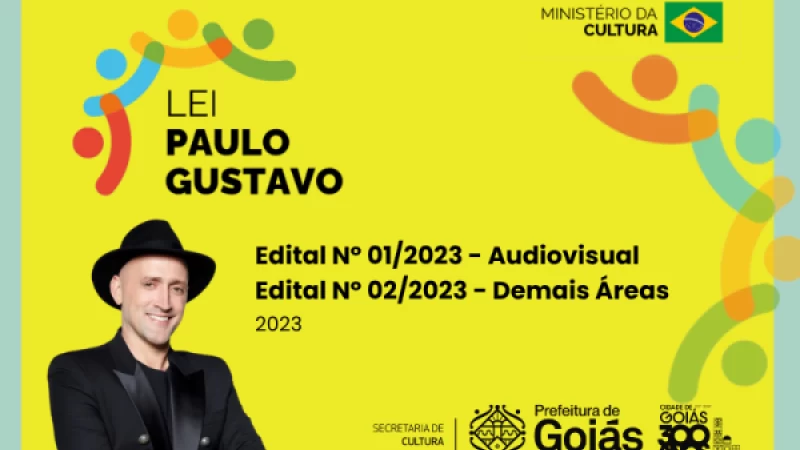 Editais da Lei Complementar nº 195/2022 - Lei Paulo Gustavo (2023)
