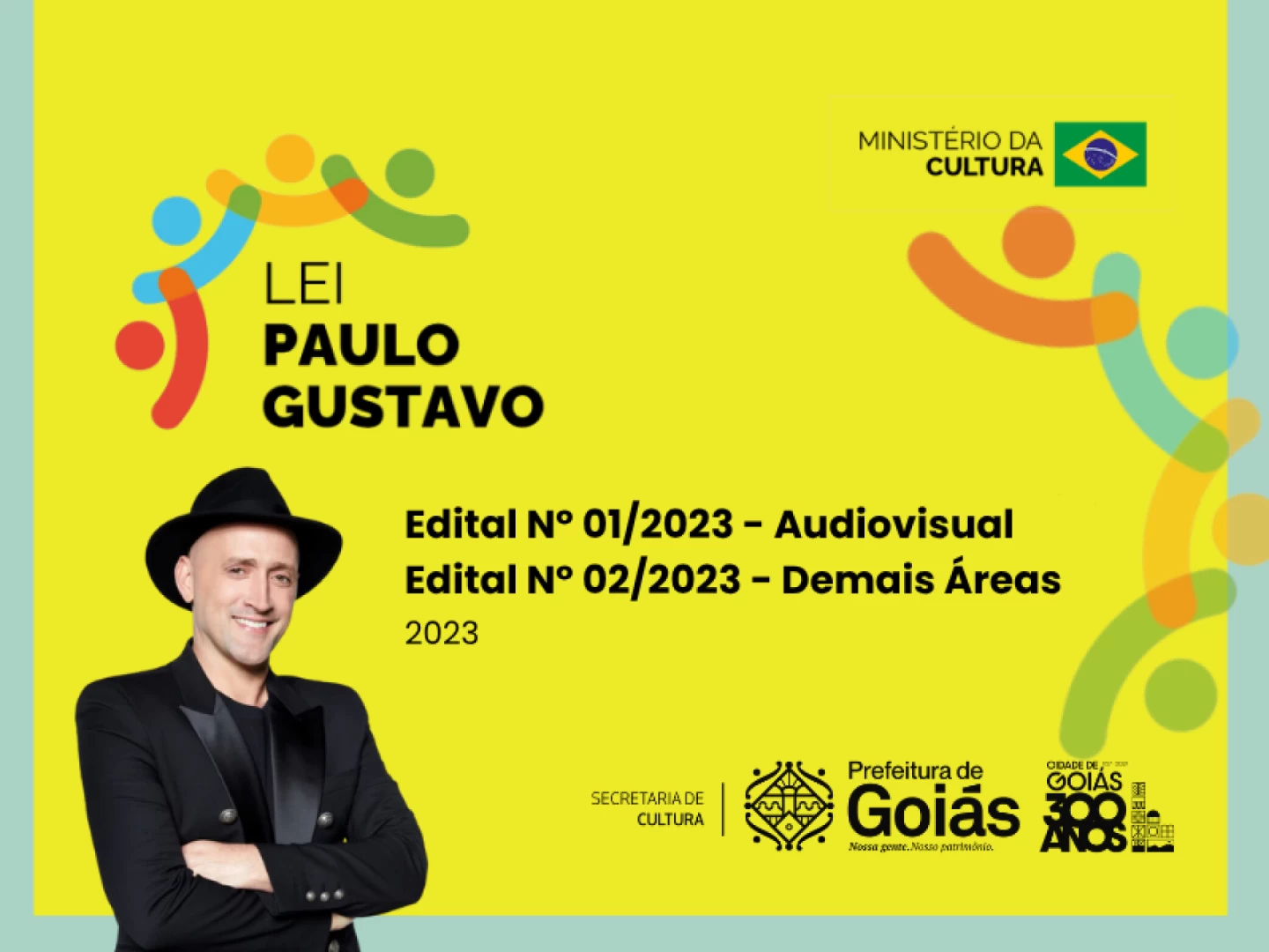 Editais da Lei Complementar nº 195/2022 - Lei Paulo Gustavo (2023)