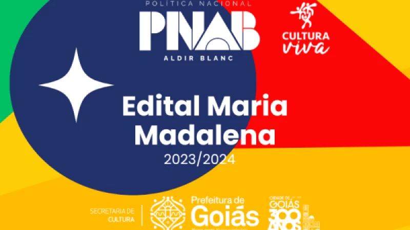 Edital Maria Madalena - Lei Aldir Blanc (Ciclo 1)